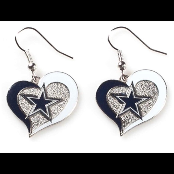 Dallas Cowboys earrings - Picture 1 of 4